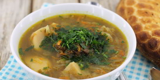 Борщ с говядиной