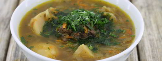 борщ с говядиной. Шаг 9