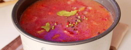 борщ с кислой капустой в мультиварке. Шаг 11