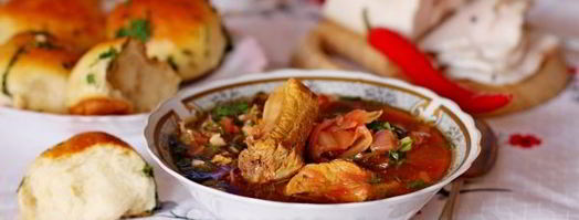 борщ с кислой капустой в мультиварке. Шаг 12