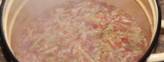 борщ с крапивой. Шаг 14