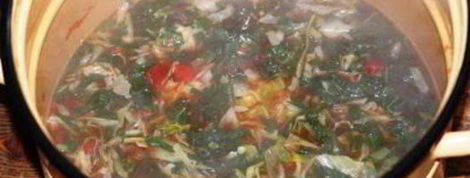 борщ с крапивой. Шаг 15