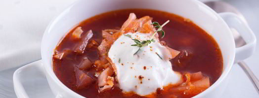 борщ с куриной грудкой и грибами. Шаг 8