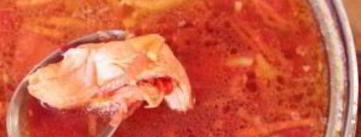 борщ с курицей и свеклой. Шаг 8