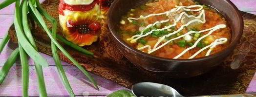 борщ со свининой в мультиварке. Шаг 15