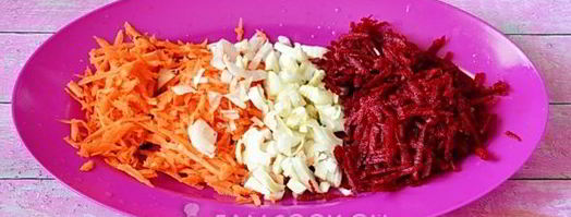 борщ со свининой в мультиварке. Шаг 6