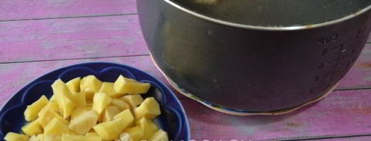 борщ со свининой в мультиварке. Шаг 11