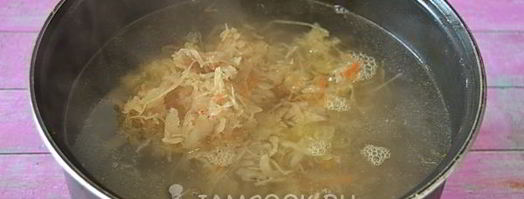 борщ со свининой в мультиварке. Шаг 12