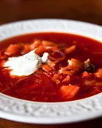 Борщ со свининой