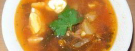 борщ в мультиварке со щавелем. Шаг 11