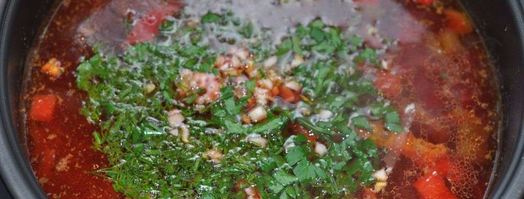 борщ в мультиварке. Шаг 8