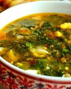 Борщ зеленый со щавелем