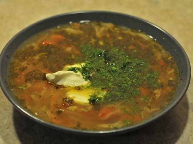 Рецепт борщещ