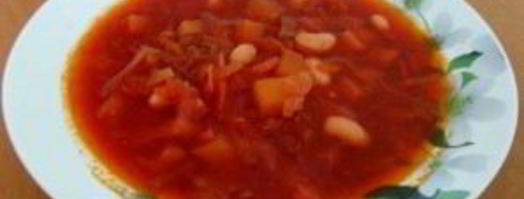 диетический борщ без зажарки. Шаг 6