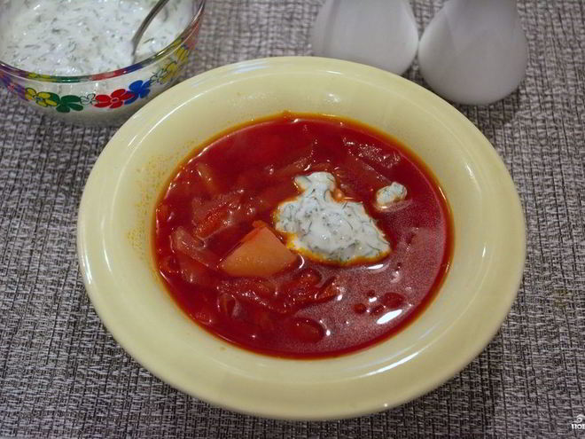 Рецепт диетического борща для похудения