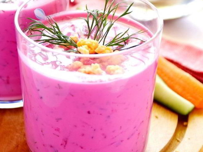 Рецепт холодного борща по-польски