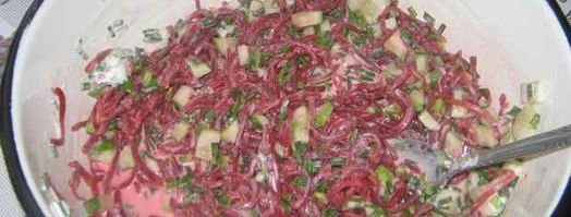 холодный борщ saltibarsciai. Шаг 12