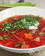 Красный борщ