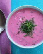 Крем-борщ со сметаной