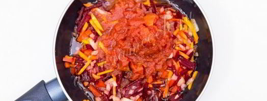 постный борщ на ароматном масле. Шаг 4