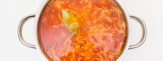 постный борщ на ароматном масле. Шаг 7