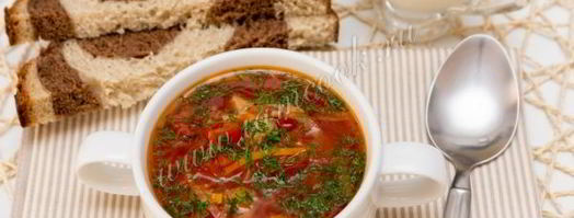 постный борщ на ароматном масле. Шаг 8