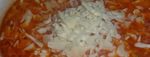 постный борщ с чечевицей и черносливом. Шаг 12