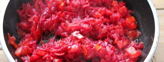 постный борщ с фасолью и килькой. Шаг 8