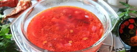 постный борщ с грибами и фасолью. Шаг 13