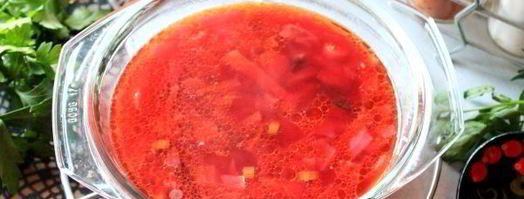 постный борщ с грибами и фасолью. Шаг 14