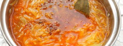 постный летний борщ без мяса. Шаг 5