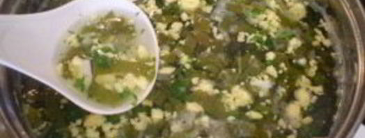 постный зеленый борщ. Шаг 7