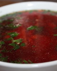 Свекольный борщ