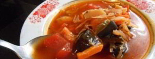 вегетарианский борщ в мультиварке. Шаг 15