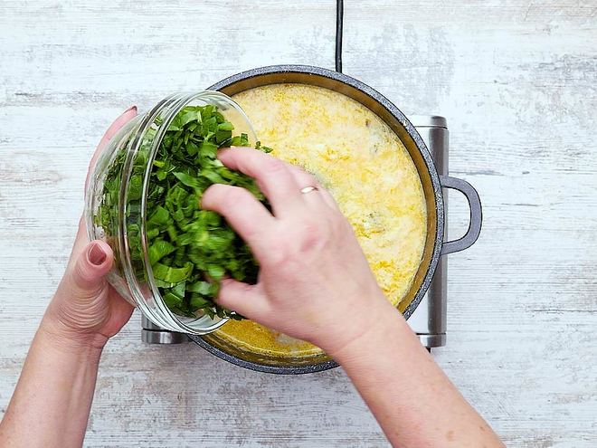 Рецепт зеленого борща