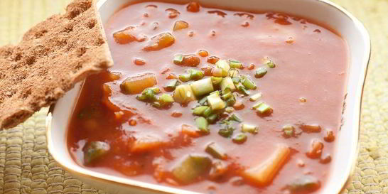 Чечевичный томатный суп