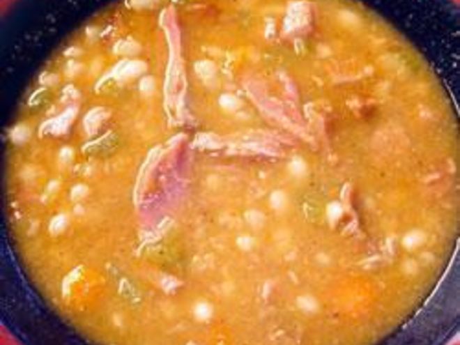 Рецепт фасолевого супа с копченостями