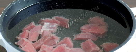 фасолевый суп с мясом. Шаг 4