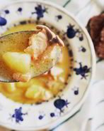 Финский суп с лососем и сливками