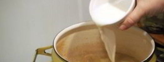 финский суп с лососем и сливками. Шаг 6