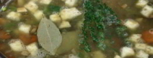 французский суп из чечевицы. Шаг 6