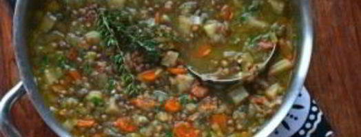 французский суп из чечевицы. Шаг 8