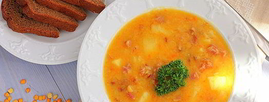 гороховый суп с копченостями. Шаг 9