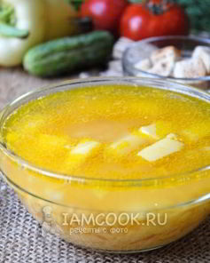 Гороховый суп с курицей