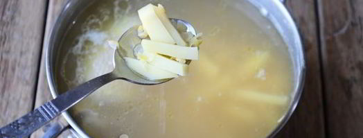 гороховый суп с курицей. Шаг 12