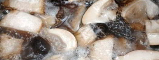 грибной суп из белых грибов. Шаг 2