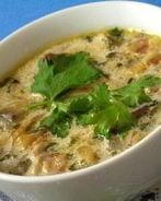 Грибной суп из замороженных подберезовиков