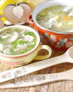 Грибной суп с мясом