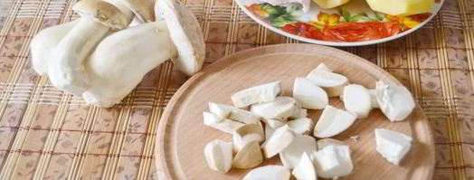 грибной суп с мясом. Шаг 5