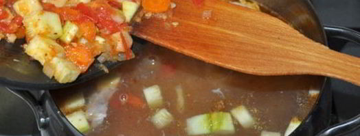 картофельный суп с кабачками. Шаг 3